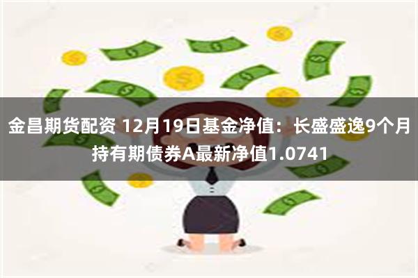 金昌期货配资 12月19日基金净值：长盛盛逸9个月持有期债券A最新净值1.0741