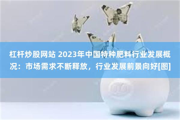 杠杆炒股网站 2023年中国特种肥料行业发展概况：市场需求不断释放，行业发展前景向好[图]